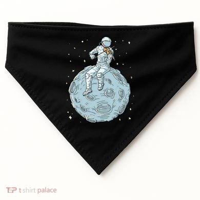 Astronaut Violin Player Violinist Viola Classical Music USA-Made Doggie Bandana