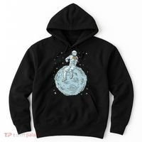 Astronaut Violin Player Violinist Viola Classical Music Hoodie thumb 0