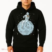 Astronaut Violin Player Violinist Viola Classical Music Hoodie thumb 2