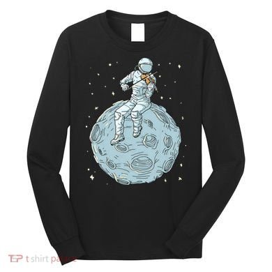 Astronaut Violin Player Violinist Viola Classical Music Long Sleeve Shirt