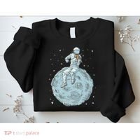 Astronaut Violin Player Violinist Viola Classical Music Sweatshirt thumb 2