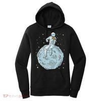 Astronaut Violin Player Violinist Viola Classical Music Women's Hoodie thumb 0