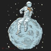 Astronaut Violin Player Violinist Viola Classical Music Tumbler thumb 3