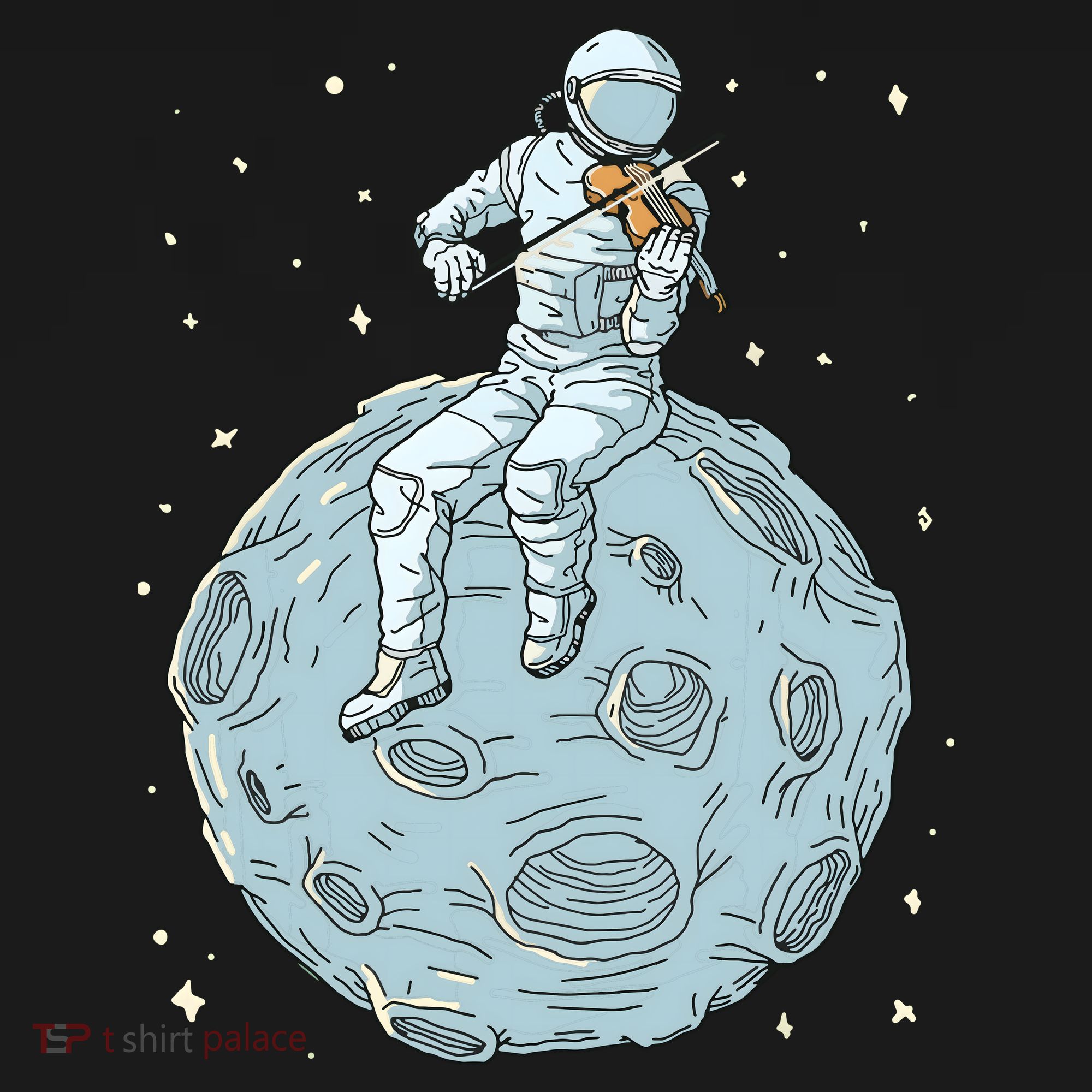 Astronaut Violin Player Violinist Viola Classical Music Women's Tank Top