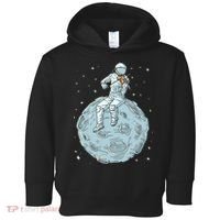 Astronaut Violin Player Violinist Viola Classical Music Toddler Hoodie thumb 0