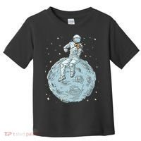 Astronaut Violin Player Violinist Viola Classical Music Toddler T-Shirt thumb 0