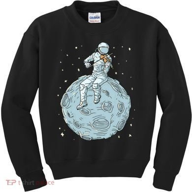 Astronaut Violin Player Violinist Viola Classical Music Kids Sweatshirt
