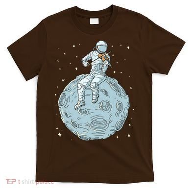 Astronaut Violin Player Violinist Viola Classical Music T-Shirt