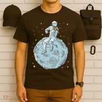 Astronaut Violin Player Violinist Viola Classical Music T-Shirt thumb 6