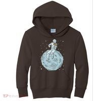 Astronaut Violin Player Violinist Viola Classical Music Kids Hoodie thumb 0