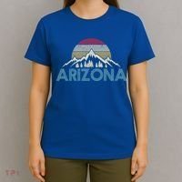 Arizona Vintage Retro Mountains Nature Hiking Souvenir Gift T-Shirt thumb 4