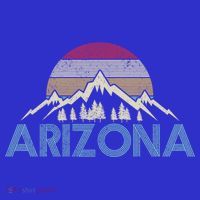 Arizona Vintage Retro Mountains Nature Hiking Souvenir Gift T-Shirt thumb 7
