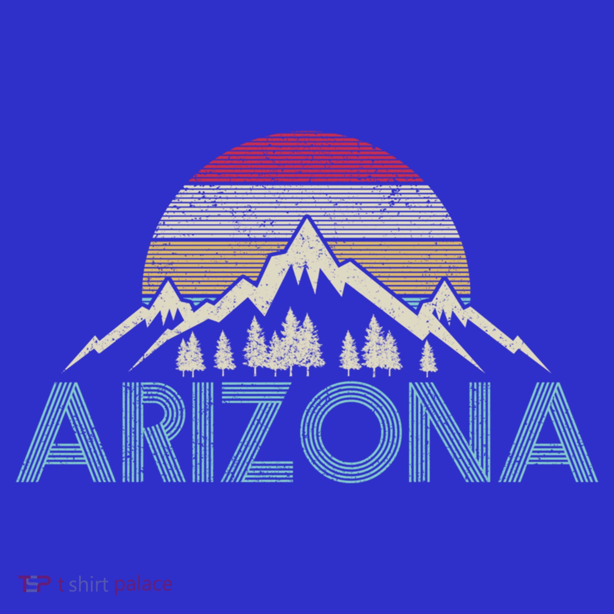 Arizona Vintage Retro Mountains Nature Hiking Souvenir Gift T-Shirt