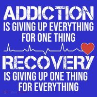 Addiction Vs Recovery Aa Na Heartbeat Clean Sober Life Gift Coaster thumb 2