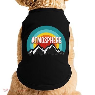 Atmosphere Vintage Retro Sunset Design Doggie Tank