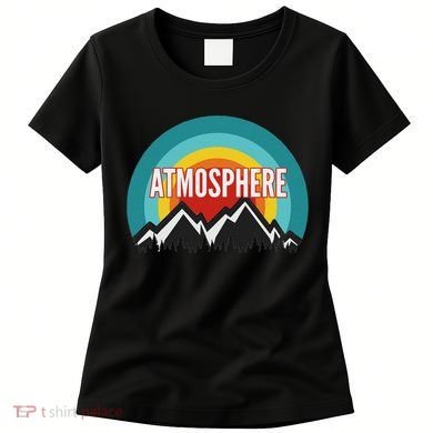 Atmosphere Vintage Retro Sunset Design Women's T-Shirt