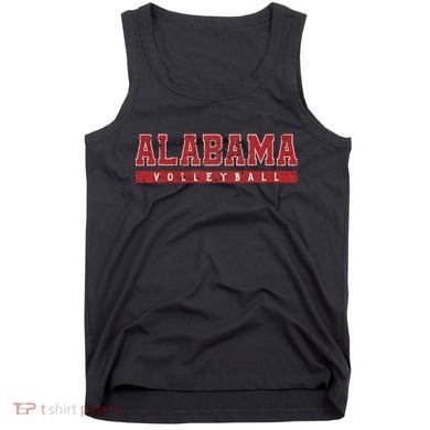 Alabama Volleyball Red Vintage Text Tank Top