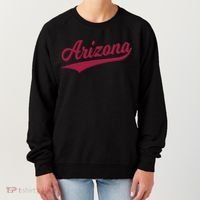 Arizona Varsity Script Classic Sports Jersey State Flag Women's Sweatshirt thumb 0