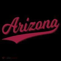 Arizona Varsity Script Classic Sports Jersey State Flag Toddler Hoodie thumb 2