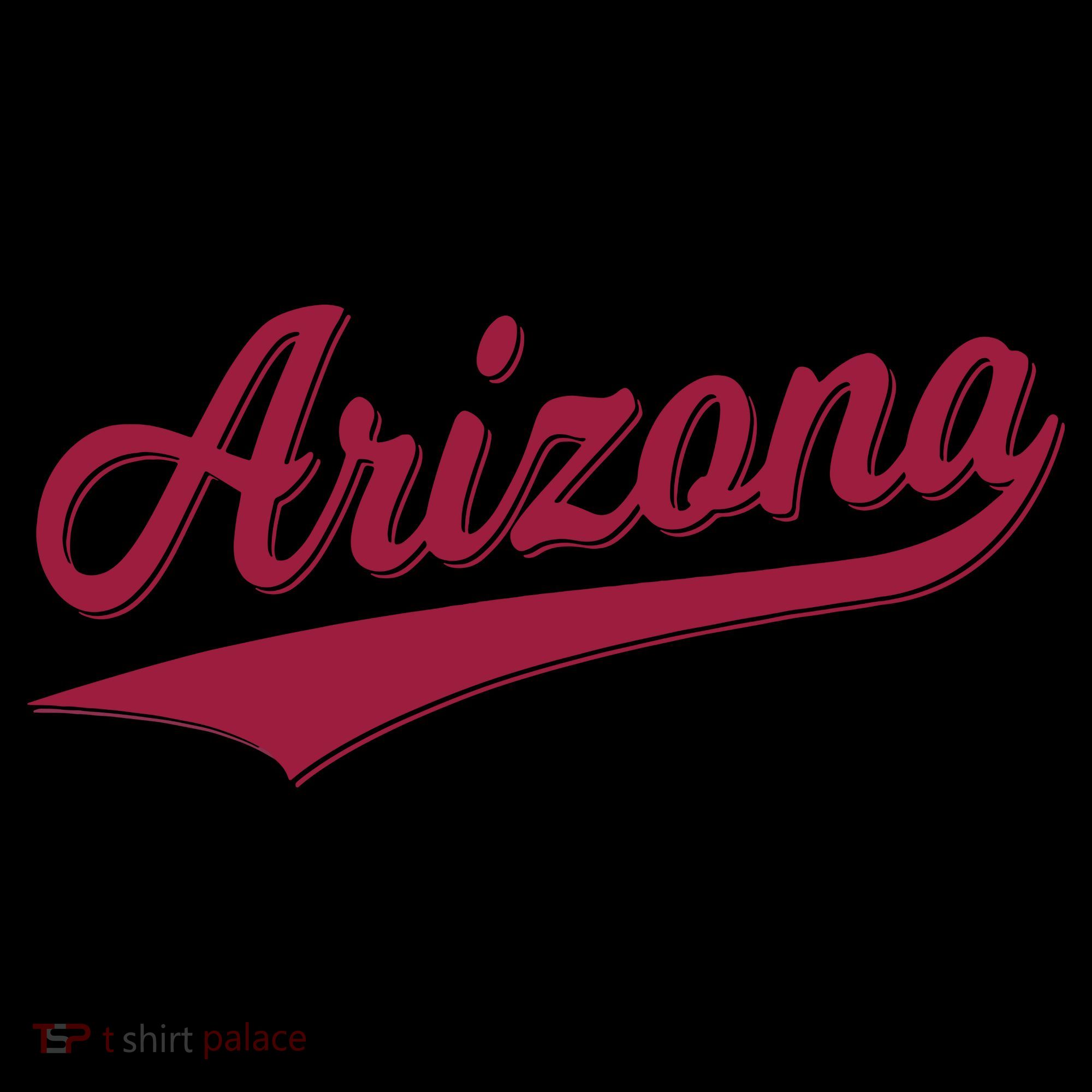 Arizona Varsity Script Classic Sports Jersey State Flag Tote Bag