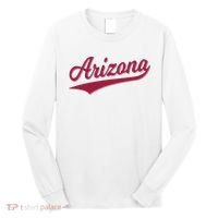 Arizona Varsity Script Classic Sports Jersey State Flag Long Sleeve Shirt thumb 0