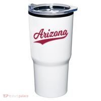 Arizona Varsity Script Classic Sports Jersey State Flag Tumbler thumb 0