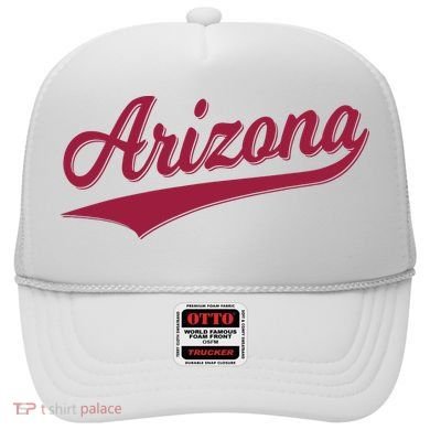 Arizona Varsity Script Classic Sports Jersey State Flag Hat