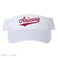 Arizona Varsity Script Classic Sports Jersey State Flag Visor thumb 0