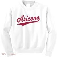 Arizona Varsity Script Classic Sports Jersey State Flag Kids Sweatshirt thumb 0