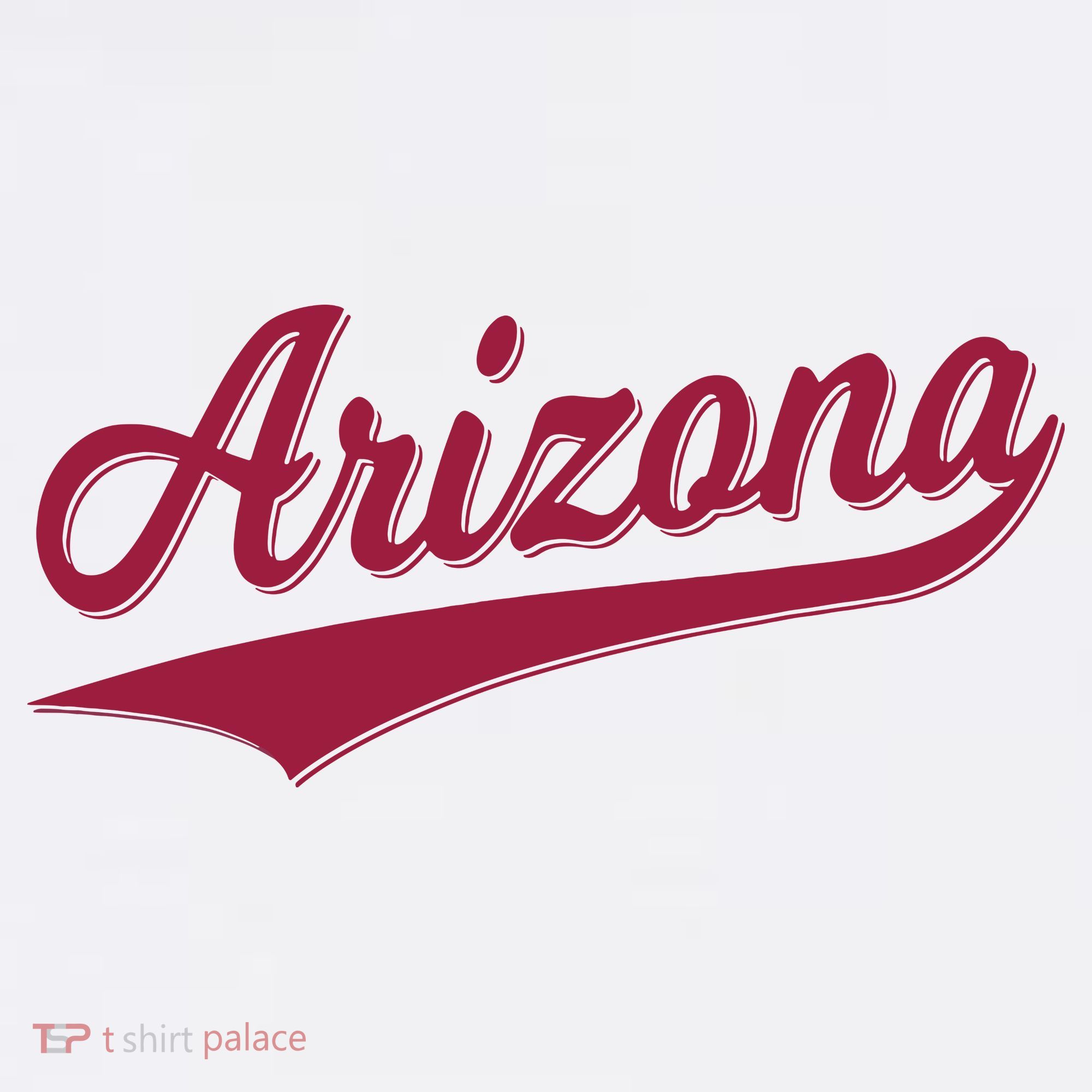Arizona Varsity Script Classic Sports Jersey State Flag Kids Sweatshirt