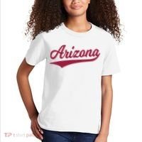 Arizona Varsity Script Classic Sports Jersey State Flag Kids T-Shirt thumb 2