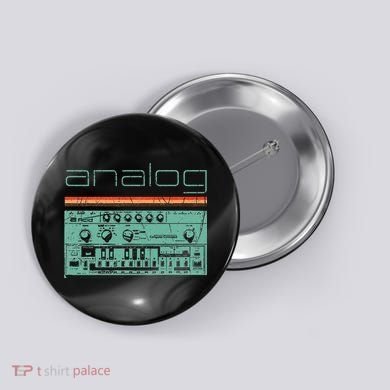 Analog Vintage Synthesizer Button