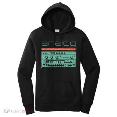 Analog Vintage Synthesizer Women's Hoodie