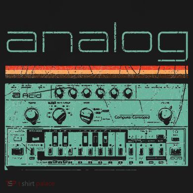 Analog Vintage Synthesizer Women's T-Shirt
