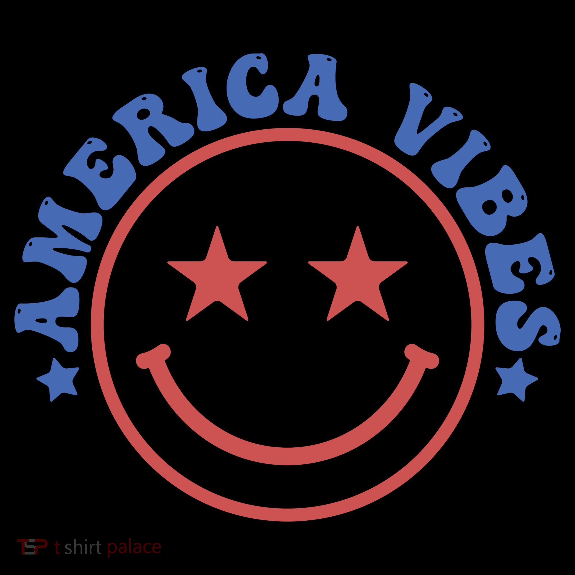 America Vibes Smiley 4th Of July Coffee Mug
