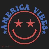 America Vibes Smiley 4th Of July Hat thumb 2