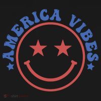 America Vibes Smiley 4th Of July Tank Top thumb 6