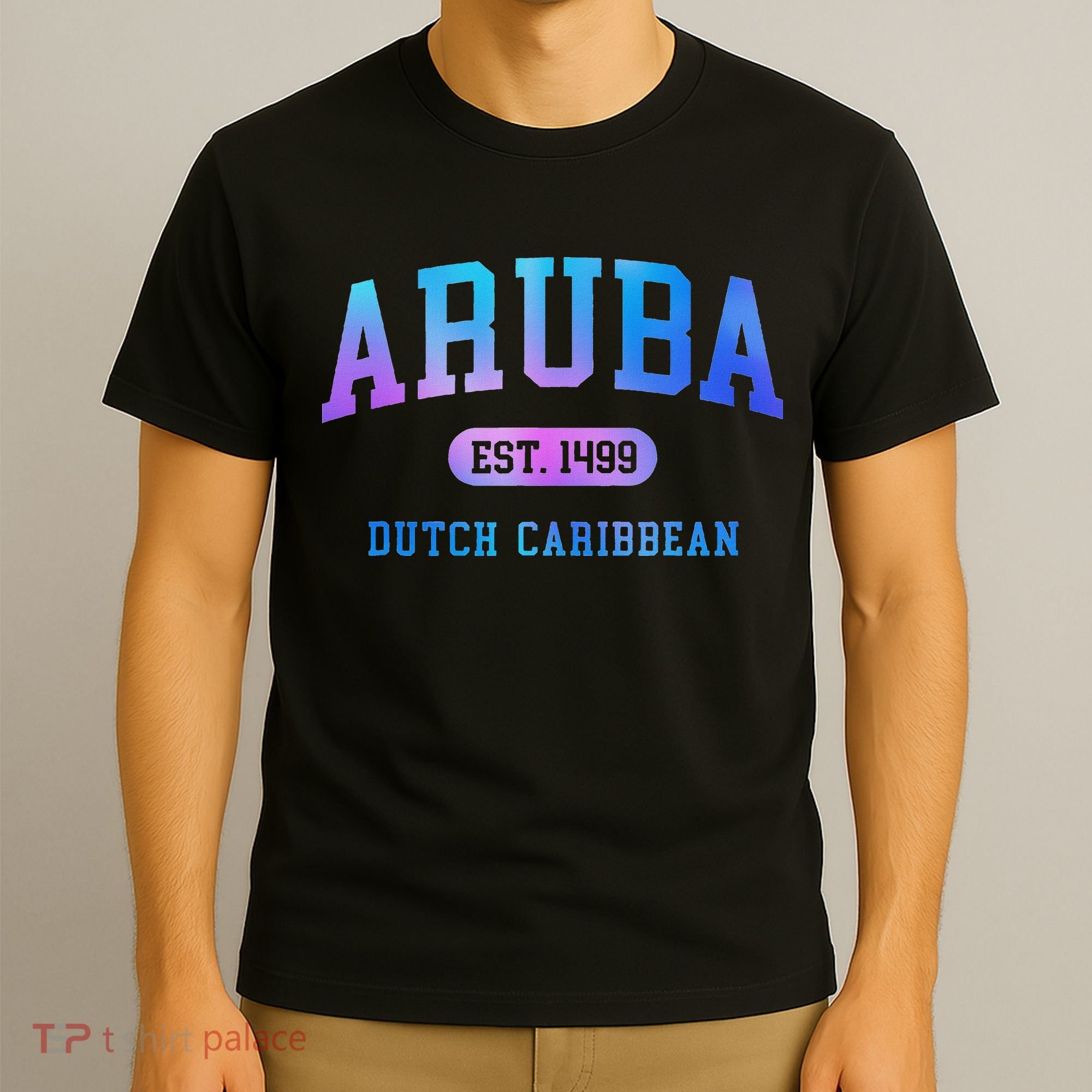 Aruba Vacation Souvenir Colorful T-Shirt