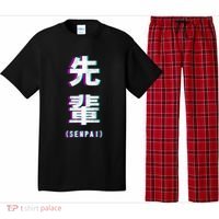 Aesthetic Vaporwave Senpai Funny Gift Fuzzy Print Pajama Set thumb 0