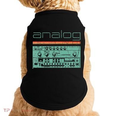 Analog Vintage Synthesizer Acid Nerd Synth 80s Doggie Tank
