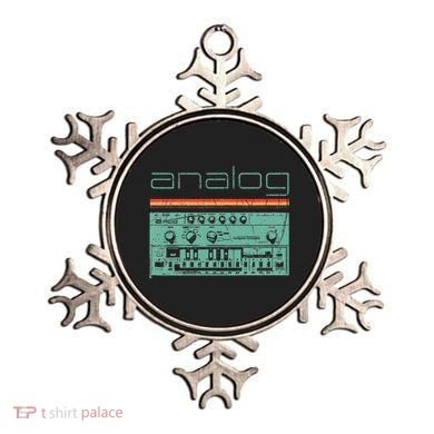 Analog Vintage Synthesizer Acid Nerd Synth 80s Ornament