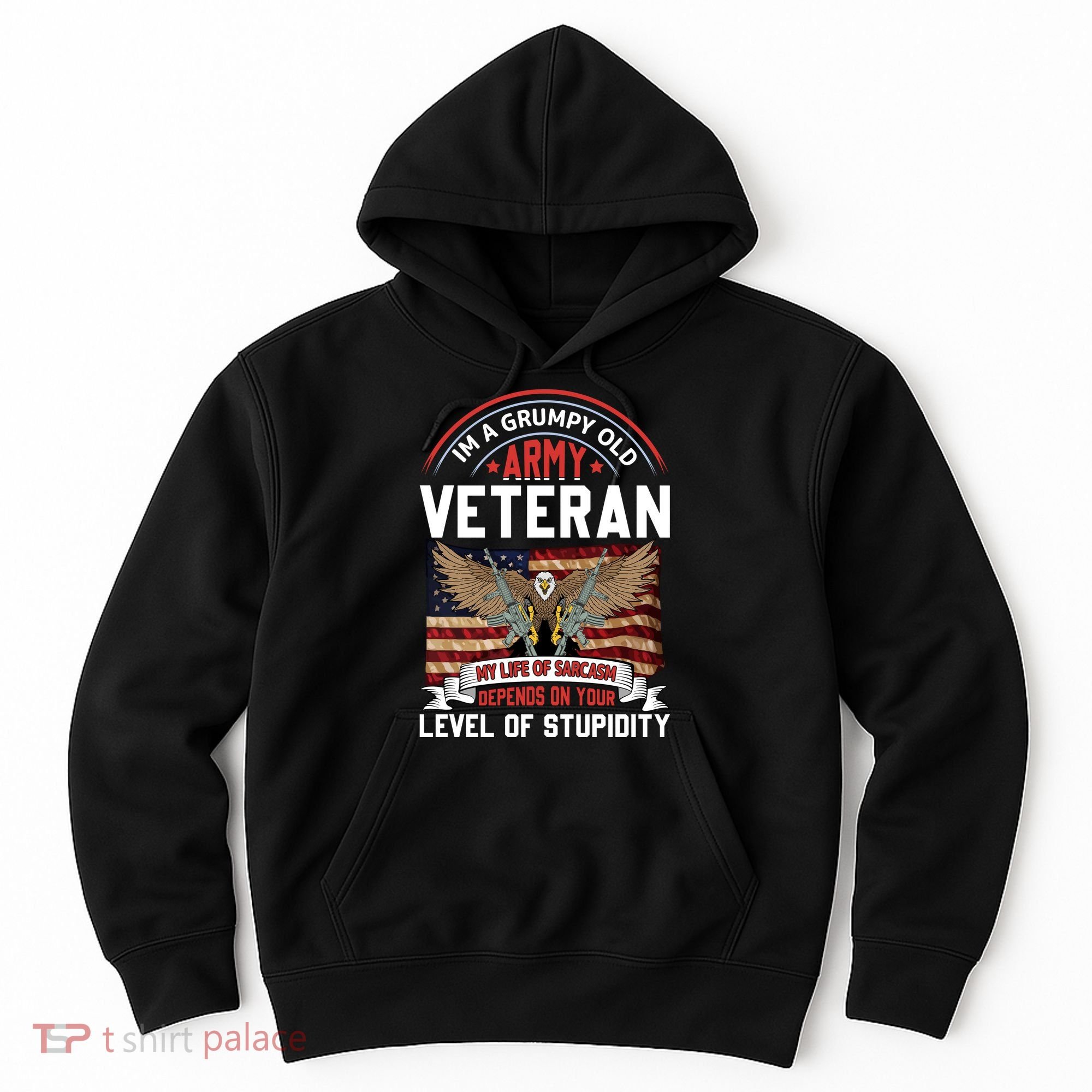 Army Veteran T Hoodie