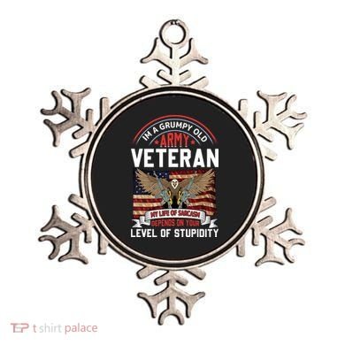 Army Veteran T Ornament