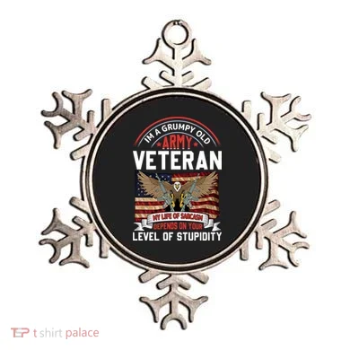 Army Veteran T Ornament
