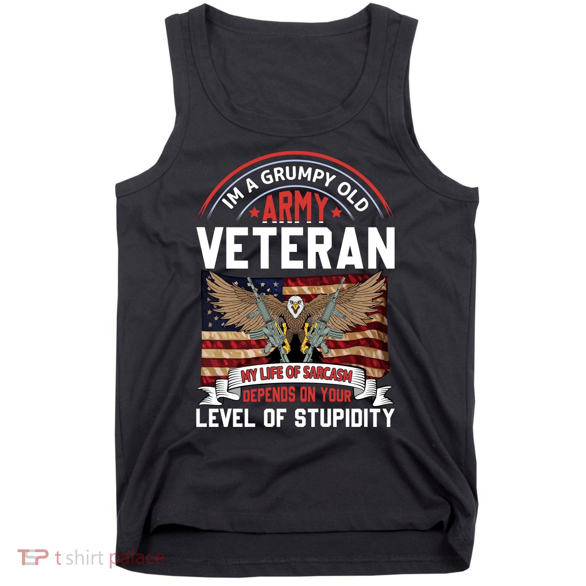 Army Veteran T Tank Top