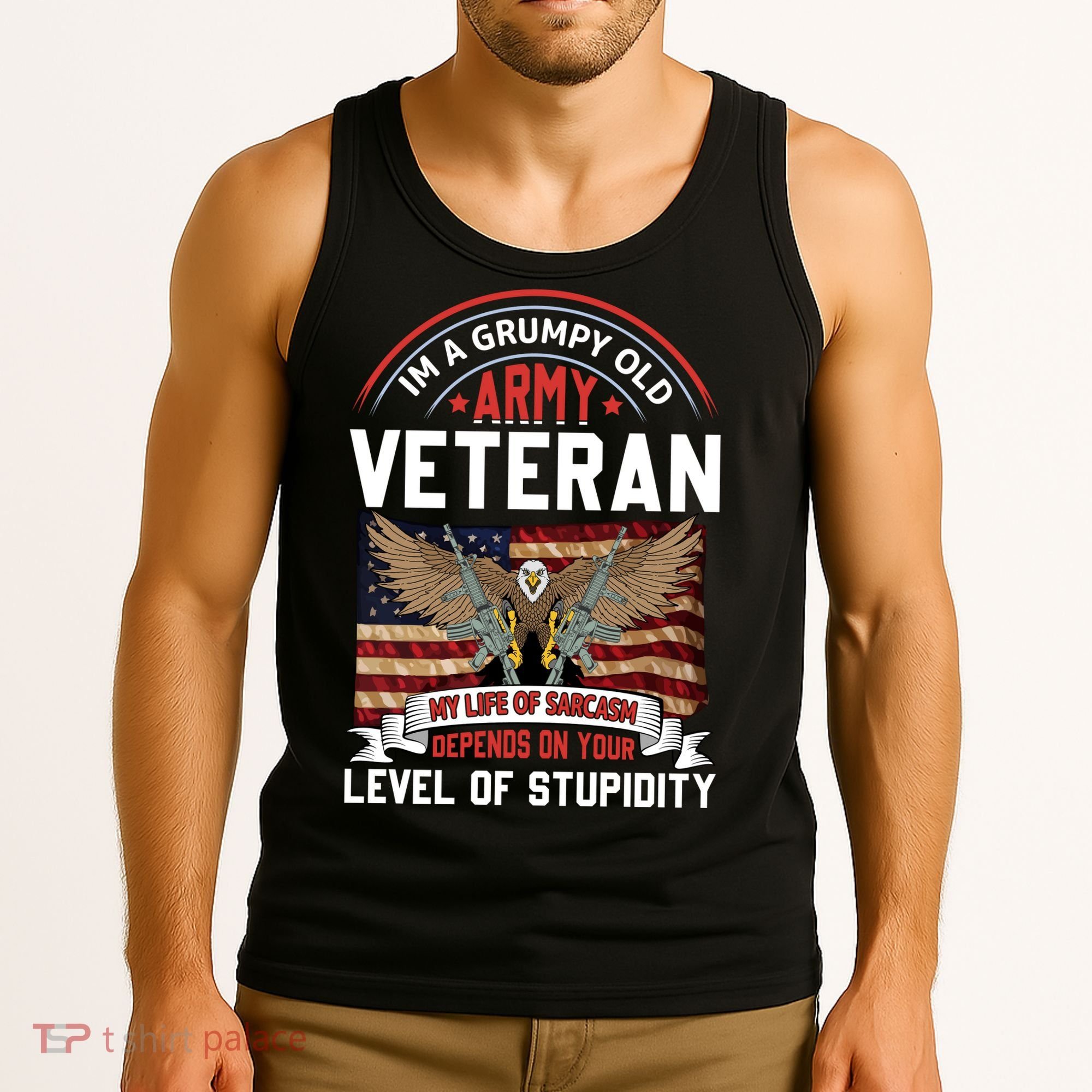 Army Veteran T Tank Top