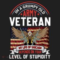 Army Veteran T Golf Towel thumb 3