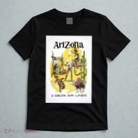 Arizona Vintage Travel Poster T-Shirt thumb 5