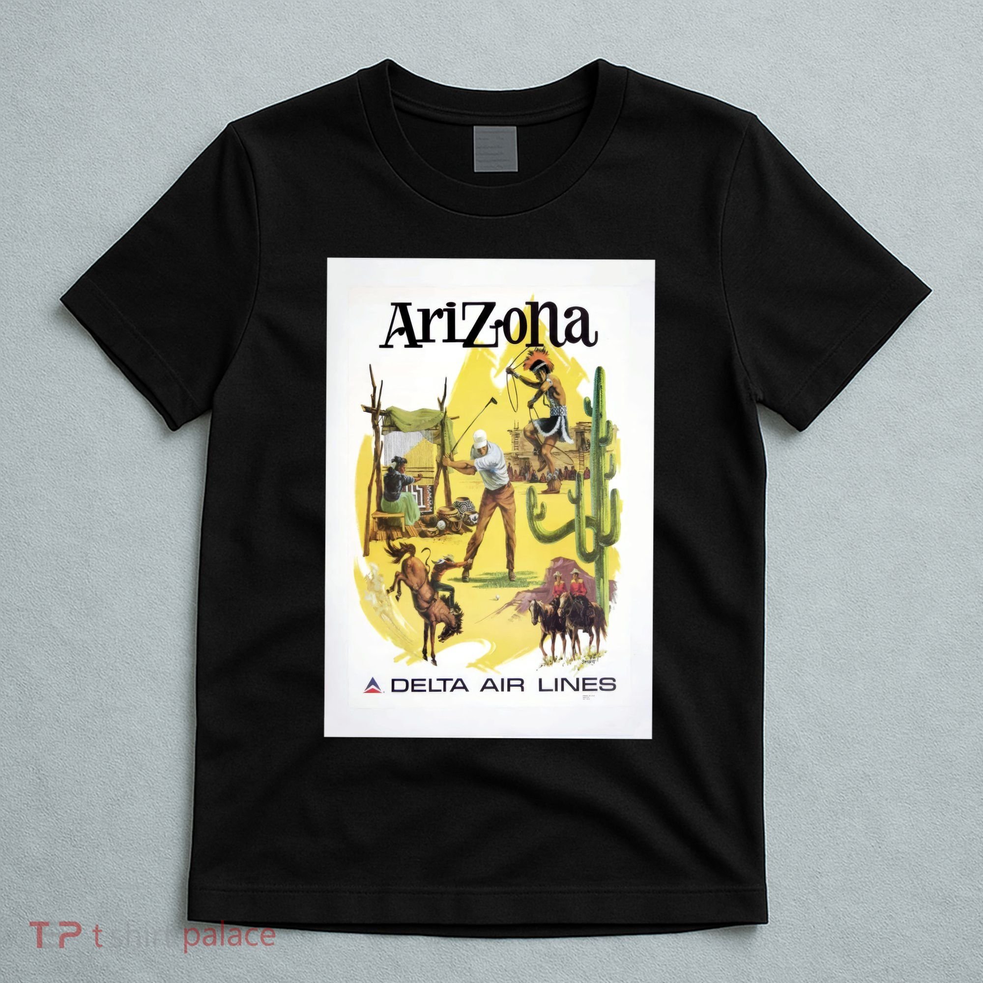 Arizona Vintage Travel Poster T-Shirt