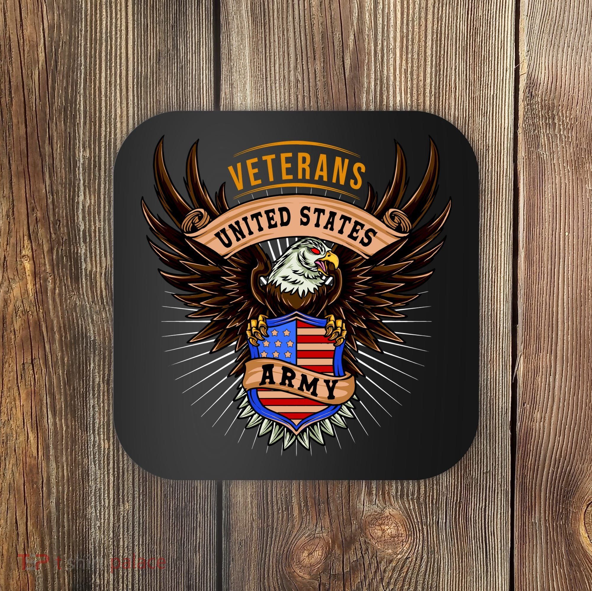 Army Veterans United States Coaster